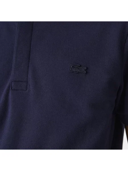 Поло Lacoste синее