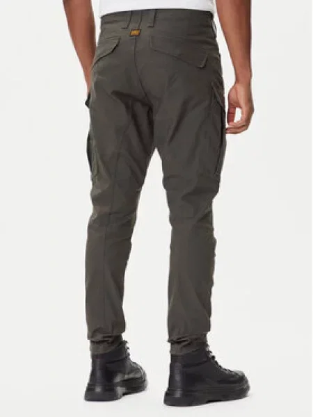 G-Star Raw Medžiaginės kelnės Zip Pocket 3D Skinny Fit žalia
