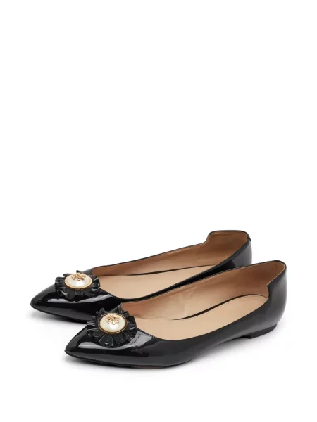 Balerini Tory Burch cu perle negru