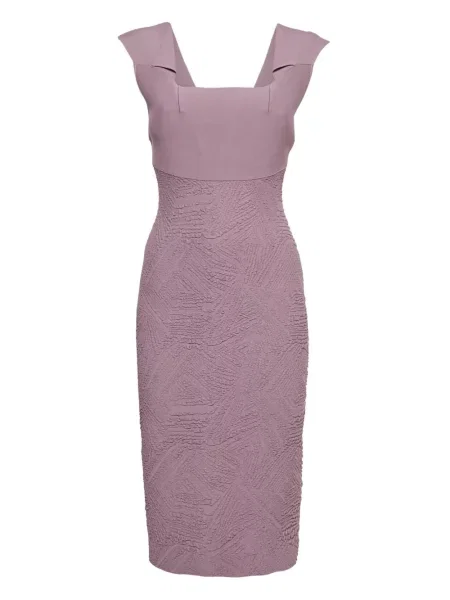 Rochie Roland Mouret tricotate violet