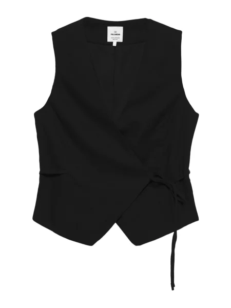 Pull&Bear Vestă de costum negru