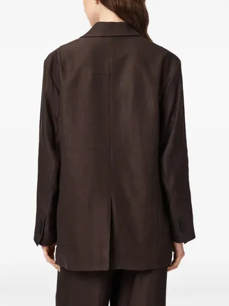 Sacou Allsaints cu rever maro