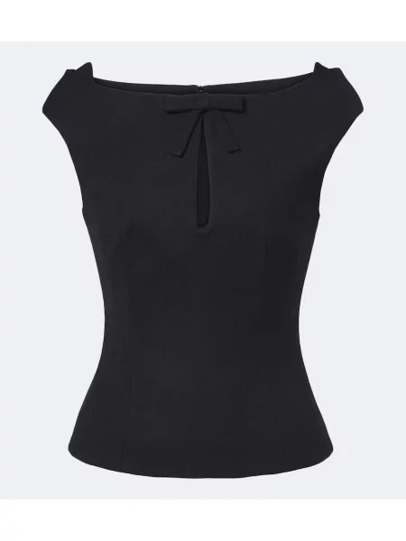 Top Shushu/tong cu funde albastru