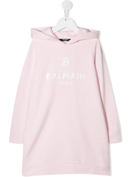 Sukienka dziecięca Balmain różowa