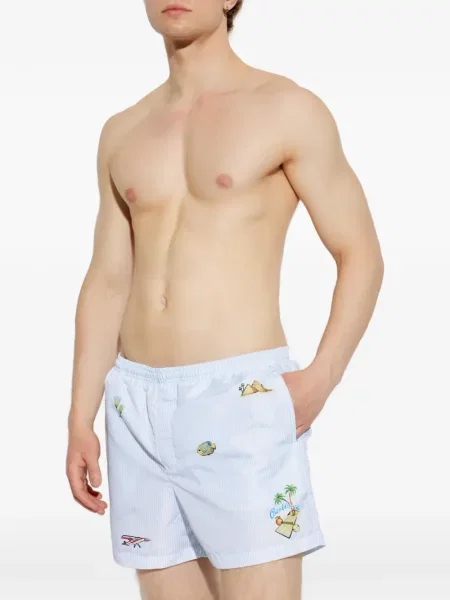 Slip de baie Casablanca albastru