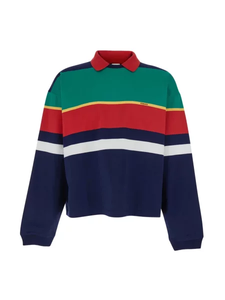 Bluza Versace w paski z paskiem