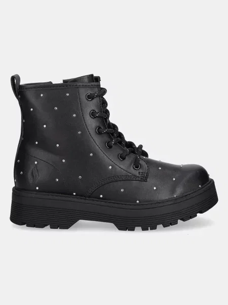 Skechers bocanci copii GRAVLEN HI JEWEL STRUT negru