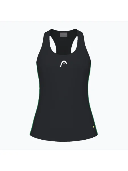 Olcsóbban. Női tenisz felső HEAD Spirit Tank Top fekete. Méret: M fekete