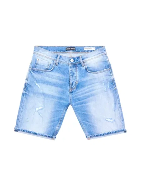 Szorty jeansowe Antony Morato niebieskie