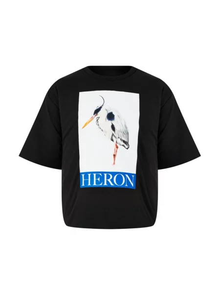 Koszulka Heron Preston z logo czarna