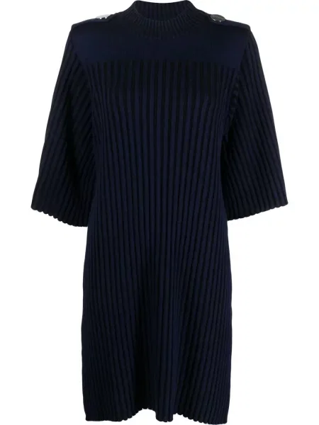 Rochie midi Rodebjer tricotate până la genunchi de costum albastru