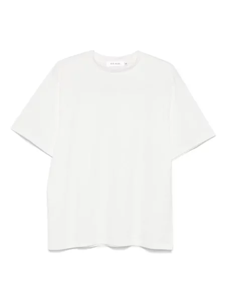 Koszulka Aya Muse z dżerseju biała