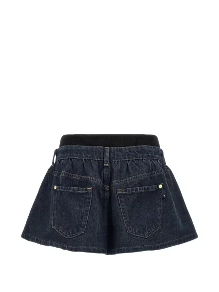 Fustă din denim 7 For All Mankind albastru