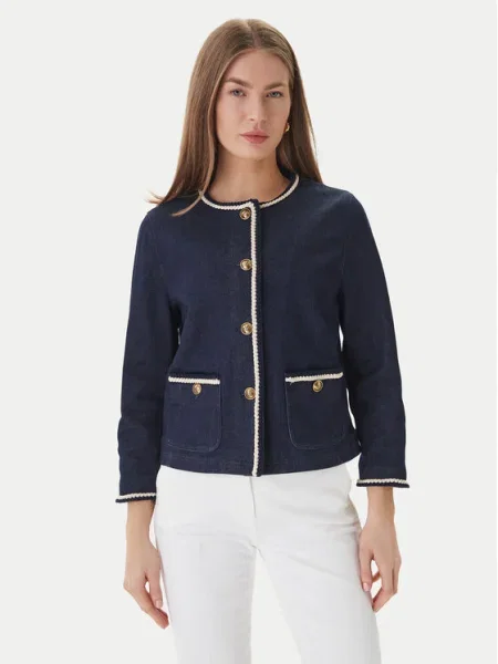 Luisa Spagnoli Sacou Vario Bleumarin