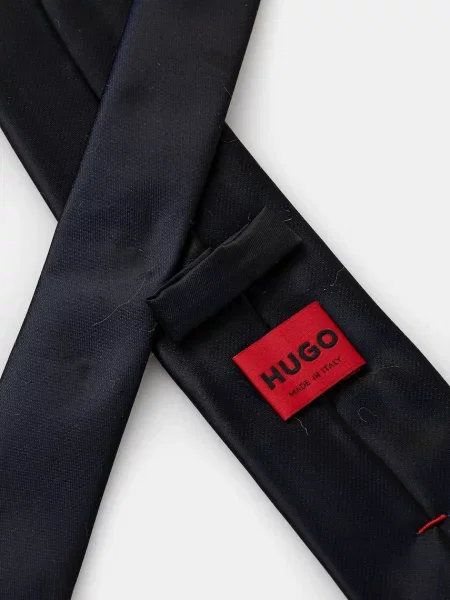 Шелковый галстук Hugo синий