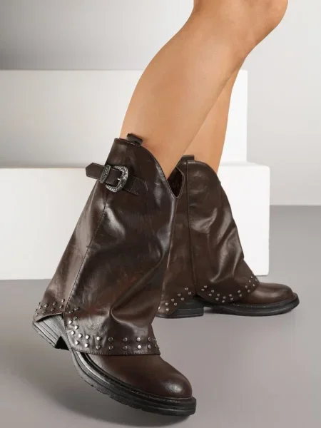 Botine Riluvena maro