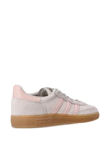 Sneakerși Adidas Adilette cu dungi din piele de căprioară slingback verde