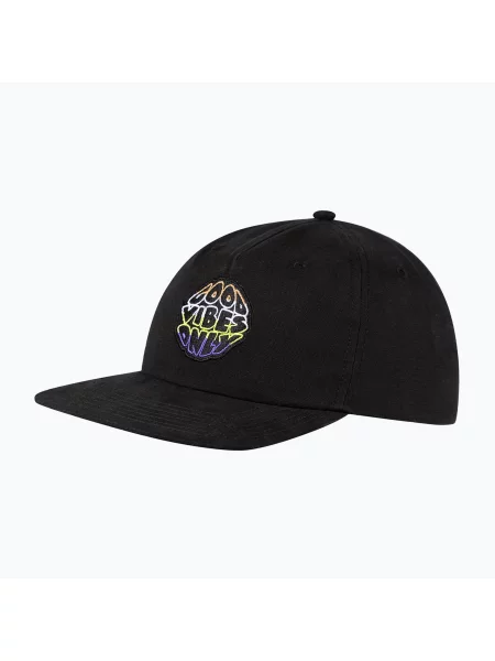 Gyerek baseballsapka BUFF Snapback Solid black. Méret: OS fekete
