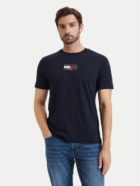 Tommy Hilfiger T-Shirt Brand Love Σκούρο μπλε