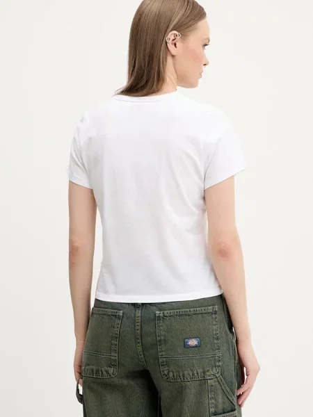 Tričko Abercrombie & Fitch bílá