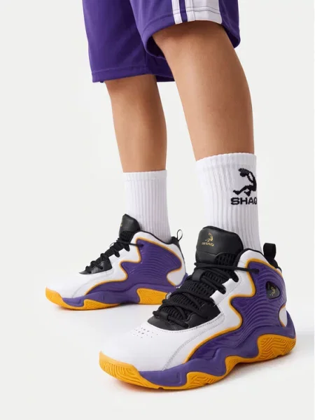 Basketbalové boty SHAQ fialové