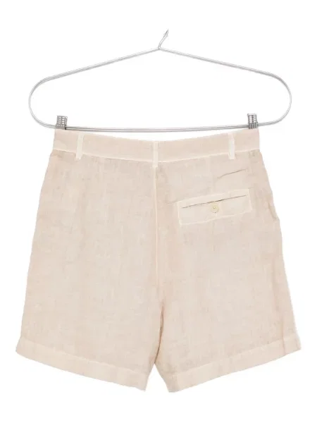Pantaloni scurți 120% Lino de in plisate