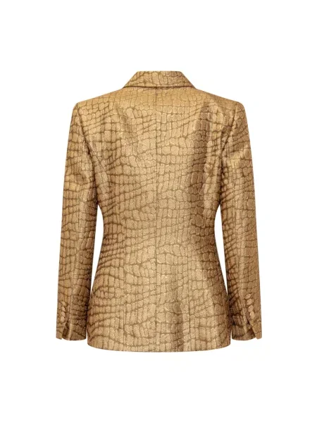 Marynarka Tom Ford jednorzędowa żółta