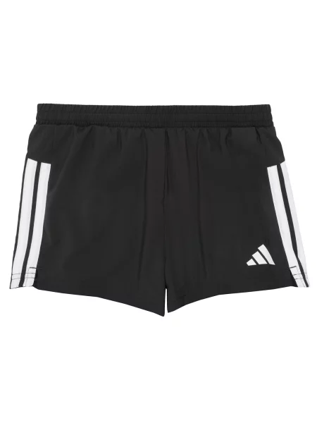 Prugaste sportske kratke hlače Adidas bijela