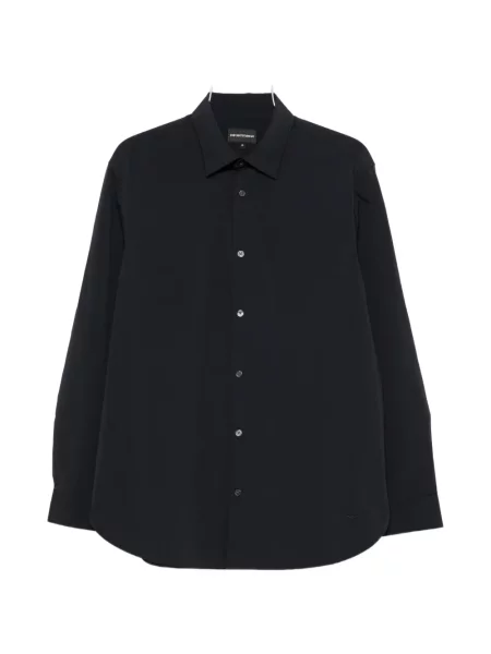Lung cămașă Emporio Armani albastru