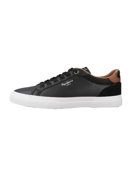 Sportcipő Pepe Jeans Kenton Court Bllack fekete