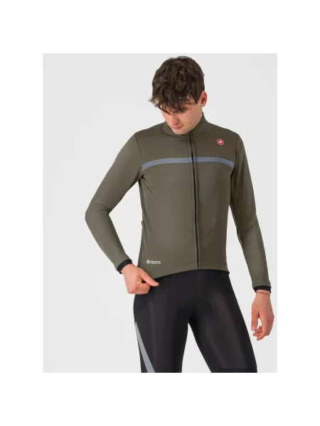 Kurtka Castelli Estremo 2 GORE-TEX Windstopper zieleń wojskowa XL zielona