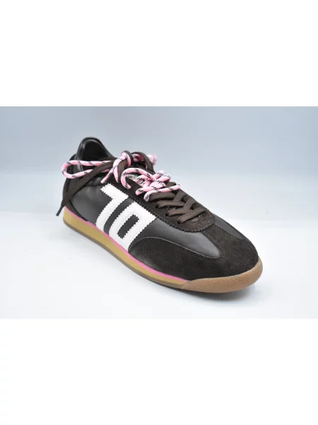 Sneakersy Back70 brązowe