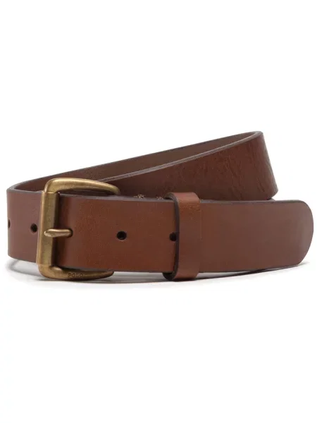 Pasek Polo Ralph Lauren brązowy
