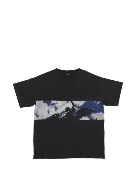 Tricou Saint Mxxxxxx cu imagine negru