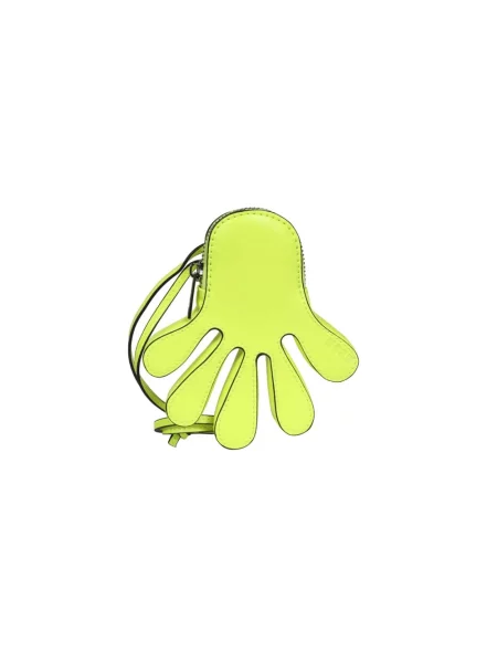 Lniany portfel Msgm zielony