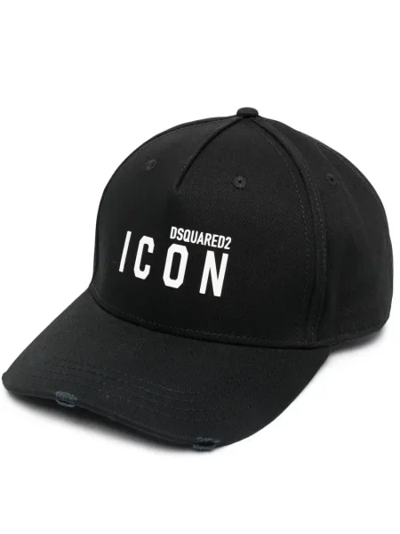 Șapcă Dsquared2 cu imagine negru