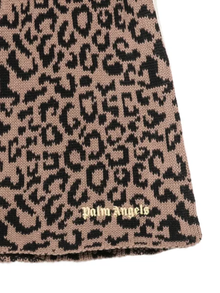 Spódnica dziecięca Palm Angels brązowa
