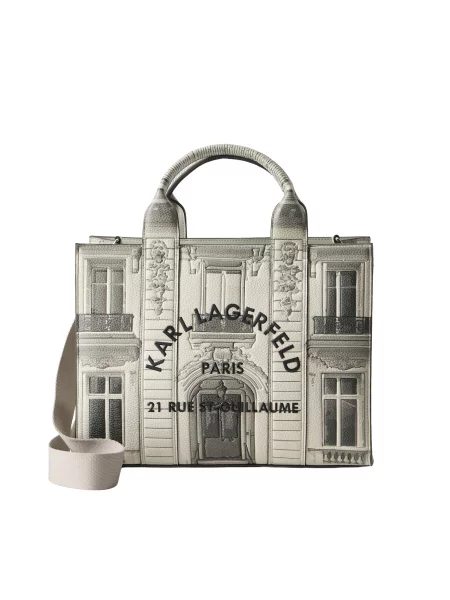 KARL LAGERFELD Geantă Gri negru