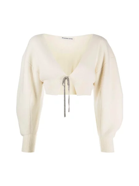 Sweter Alexander Wang wełniany beżowy