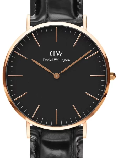 Klasikinės laikrodžiai Daniel Wellington juoda