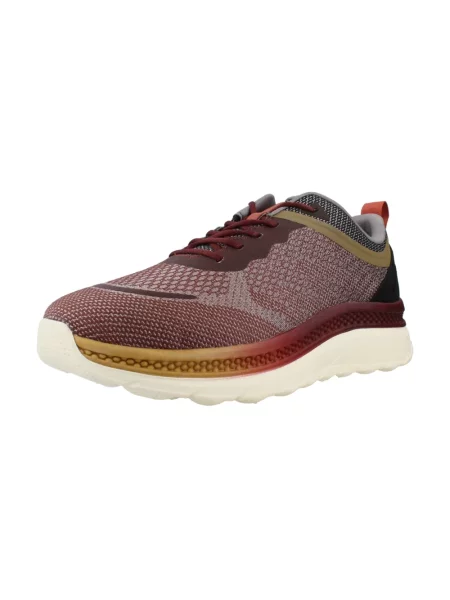 Sneakersy Geox brązowe