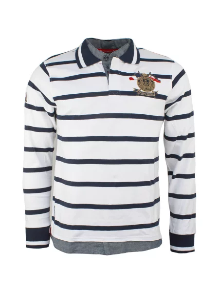 Polo majica Vent Du Cap bijela