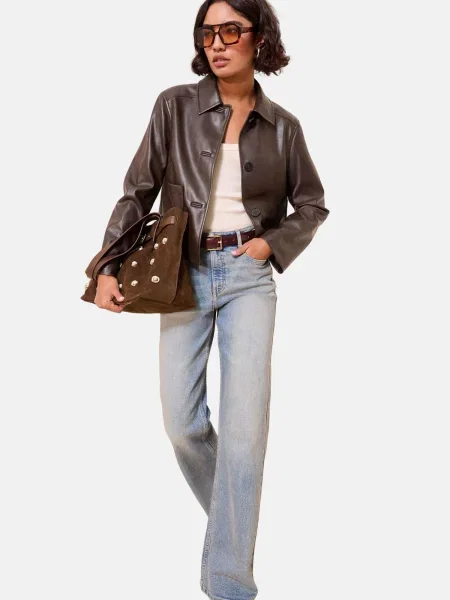 Friends Like These Geacă de primăvară-toamnă maro