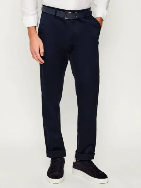 Calvin Klein nadrág sötétkék egyenes kék