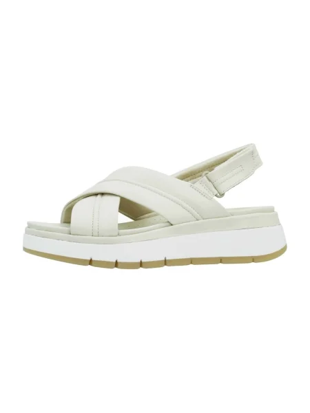 Szandál Clarks Tuscan Cross Ekru bézs