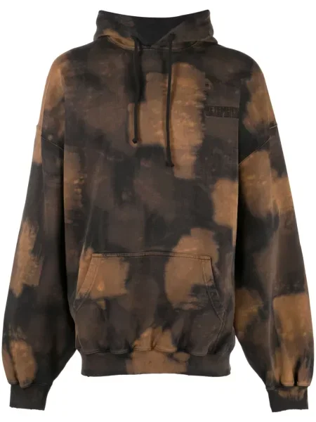 Hanorac cu glugă Vetements maro