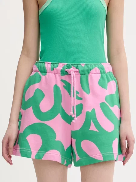 Marimekko teplákové šortky růžové