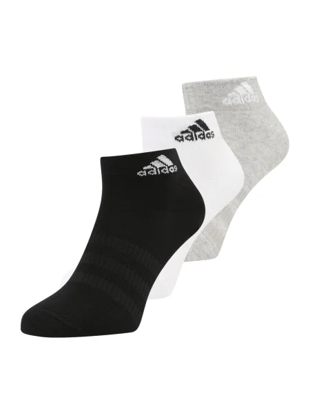 Adidas Șosete scurte Thin and Light Ankle Socks 3 Pairs gri