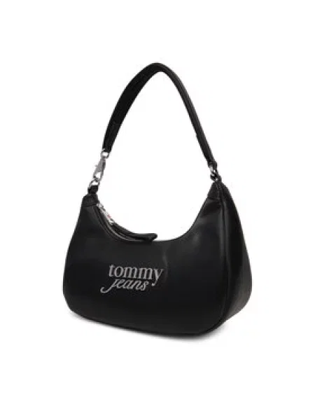 Pisemska torbica Tommy Jeans črna