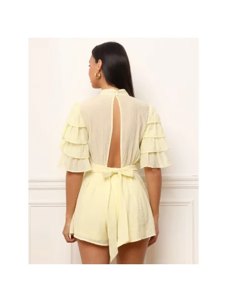 Salopetă La Modeuse galben